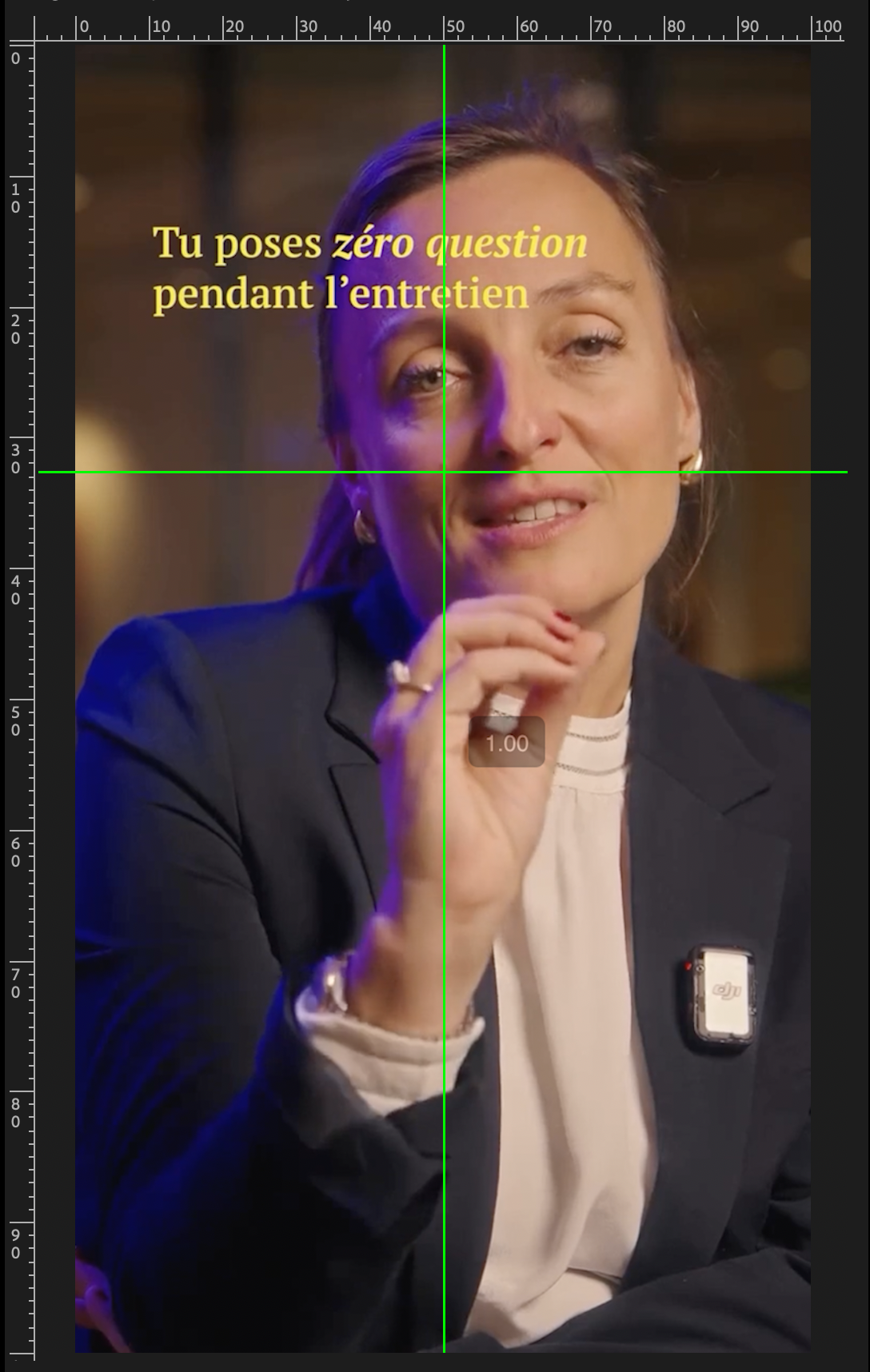 Anchor point misaligned